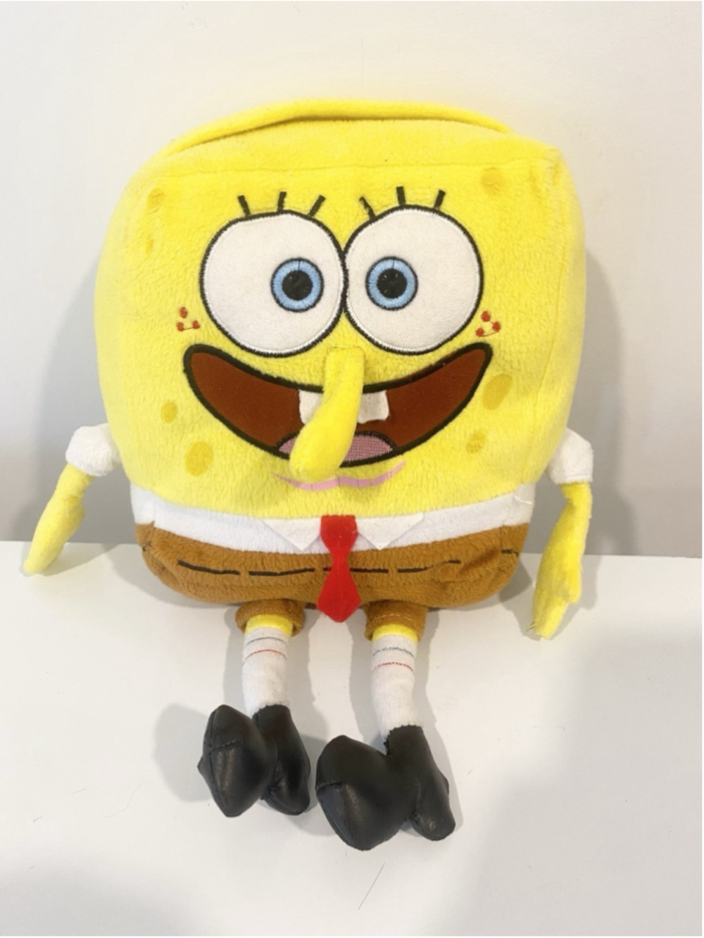 Vintage 2004 SpongeBob SquarePants Plush CD DVD Case Holder 24 Disc Nickelodeon